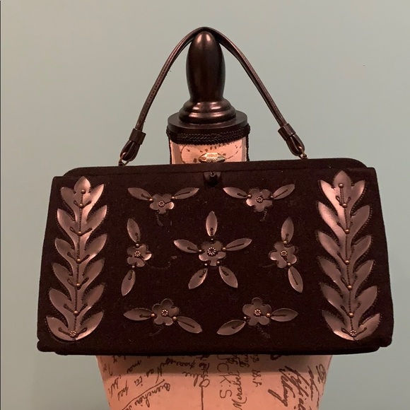 Handbags - Vintage handbag , intricately detailing